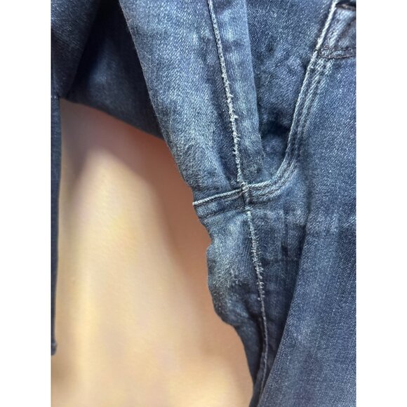 Frame Denim Mid Rise Skinny Jeans In Vintage Blue Wash 29 size L26 - Picture 8 of 15